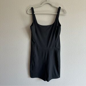 J. Crew Black Activewear Romper Large